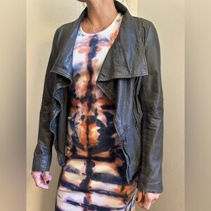 Muubaa Dark Brown Leather Jacket